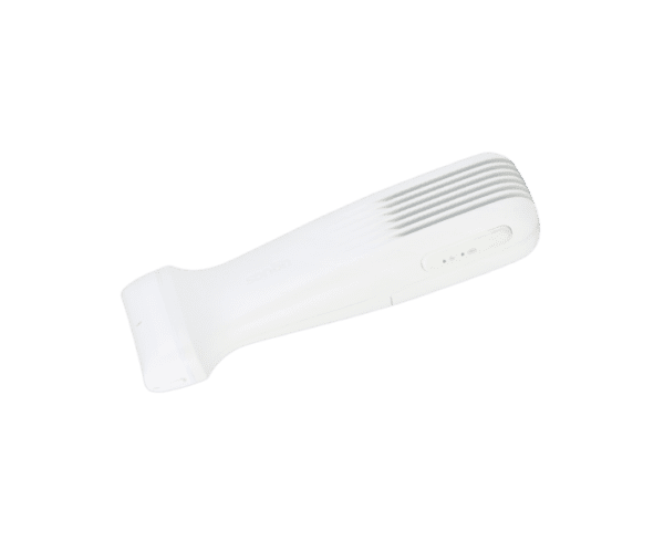 A white plastic hair removal device.